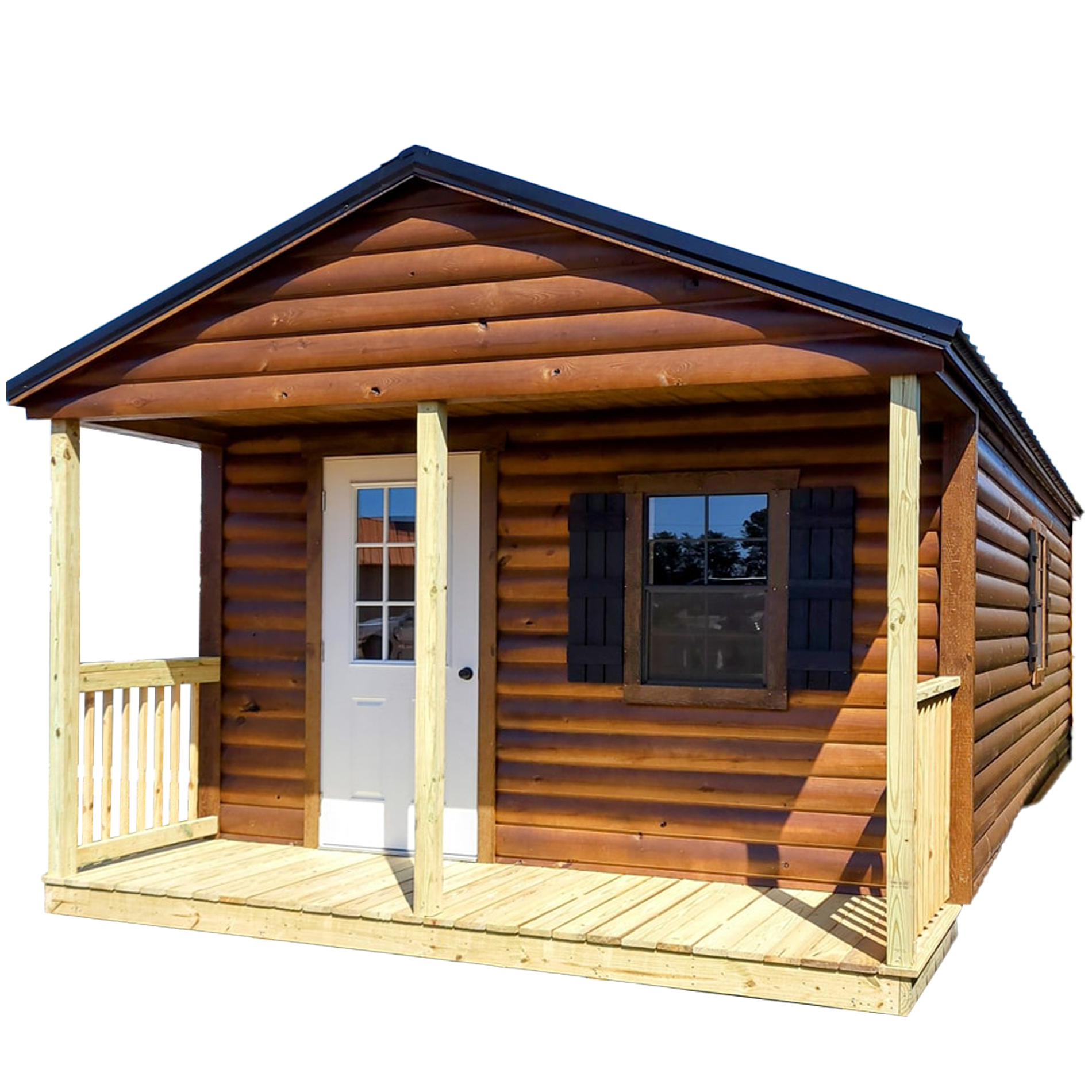 Log Cabin Utility Storage Shed | Willow Lake Buildings